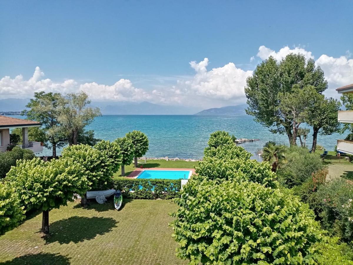 Casa Lugana 15 - Monolocale Con Piscina Fronte Lago Sirmione Extérieur photo